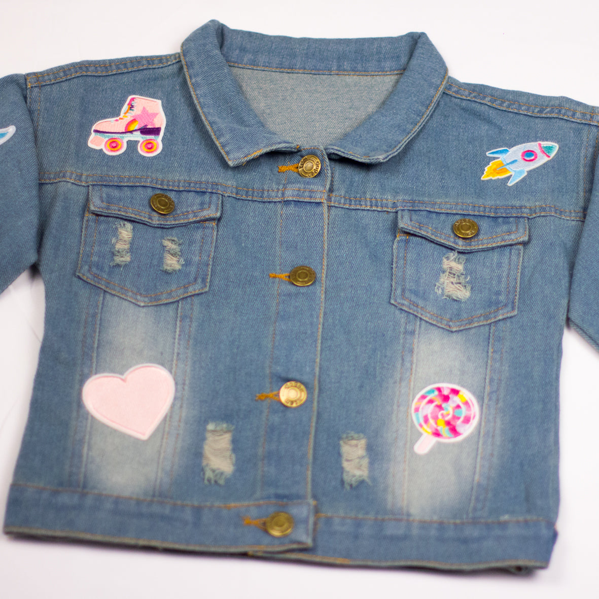CUSTOMIZED DENIM JACKET (SPACE)